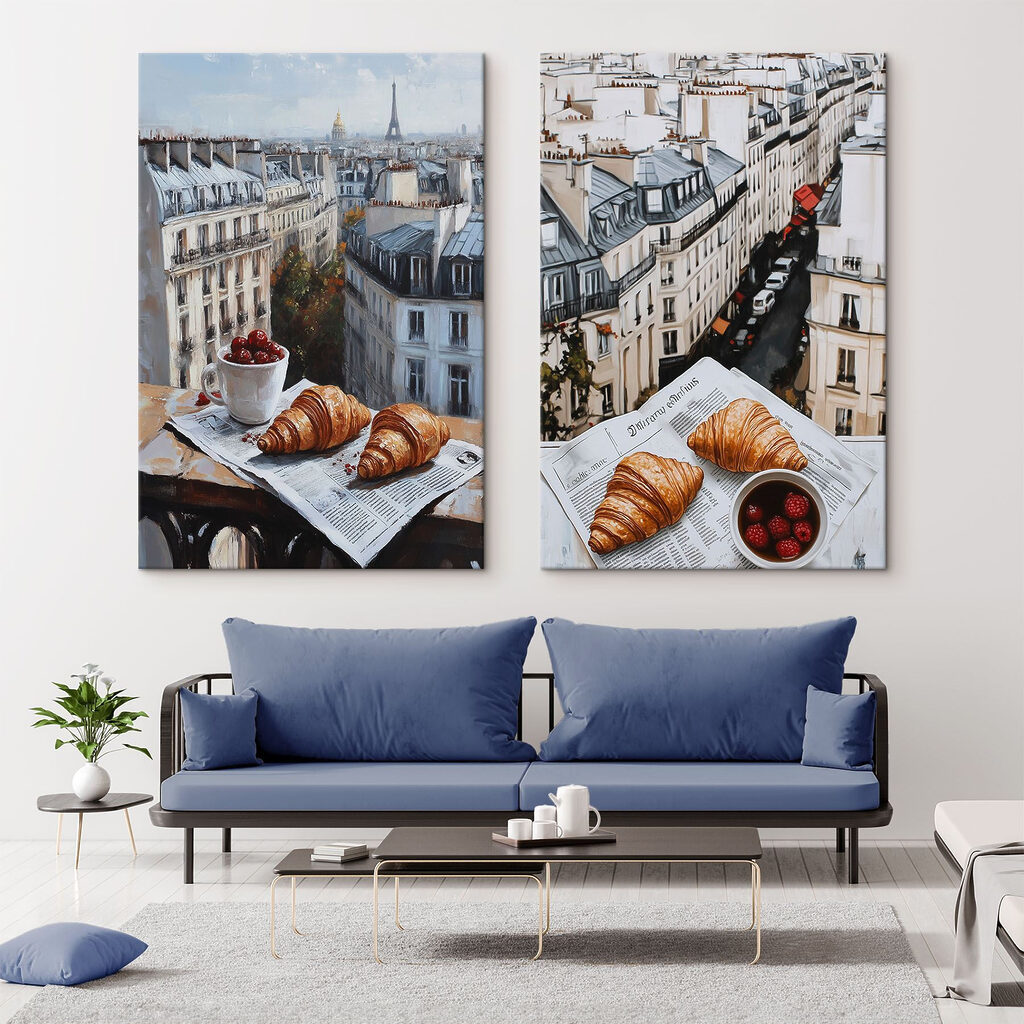 Petit-déjeuner parisien — intérieur 1