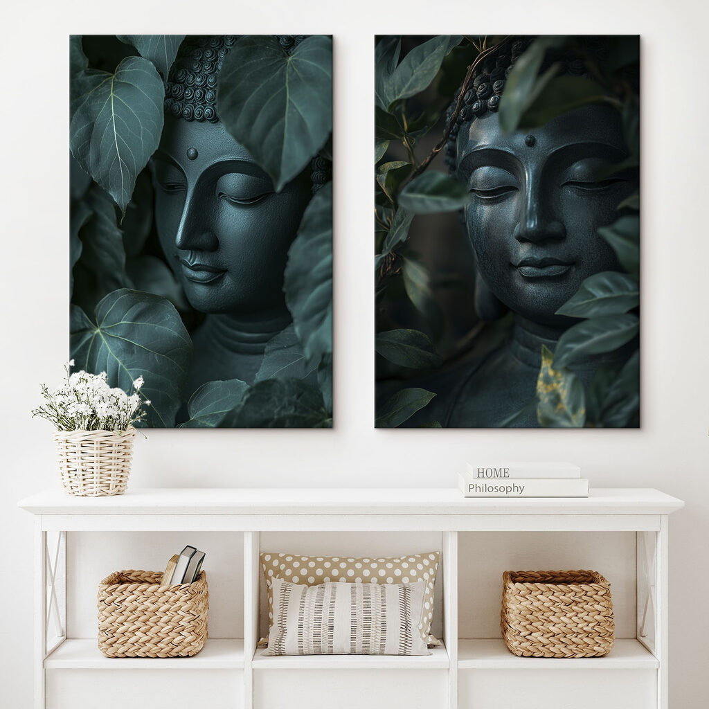 Silence entre les feuilles dans un intérieur