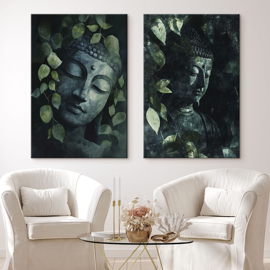 Bouddha dans la verdure — intérieur 2