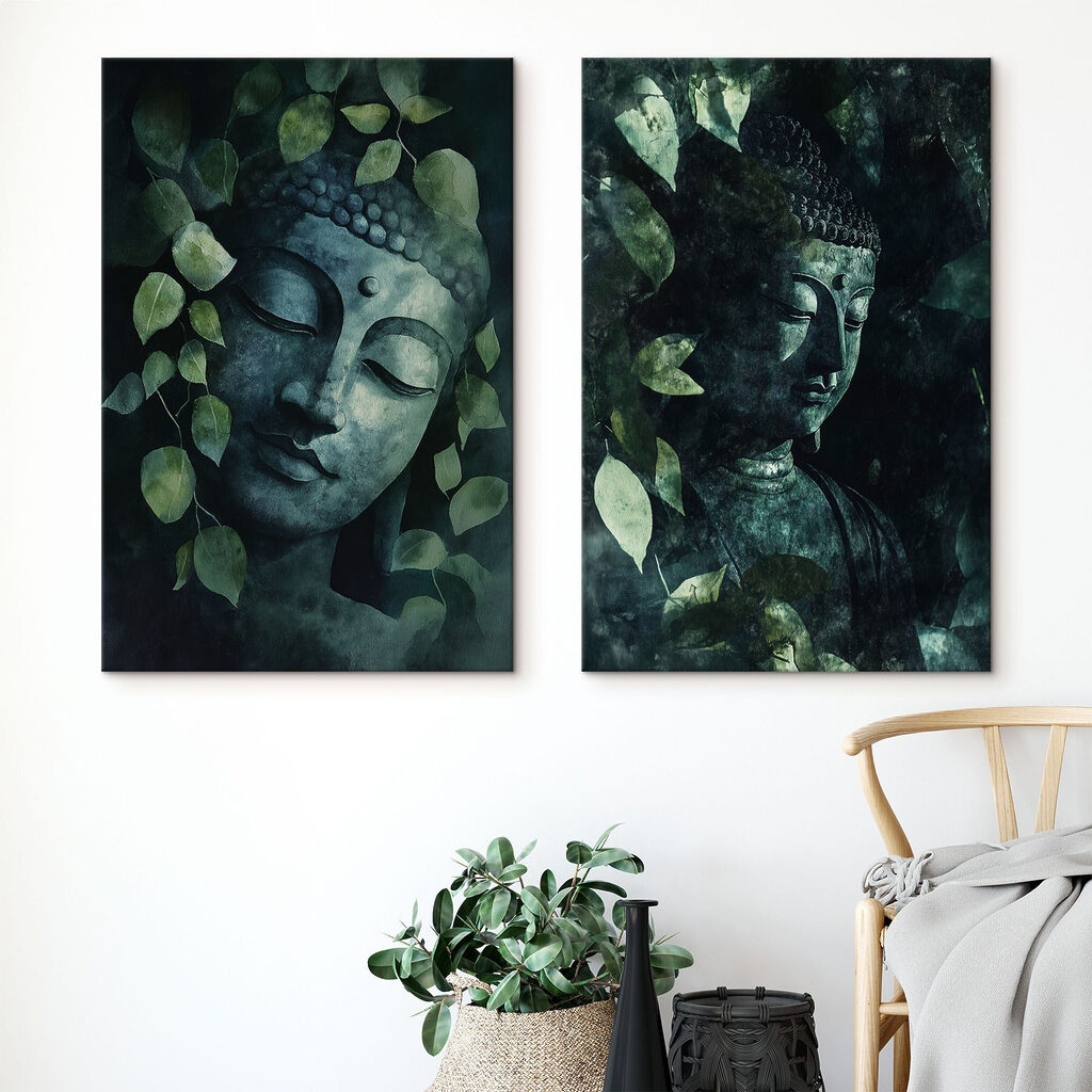 Bouddha dans la verdure — intérieur 1