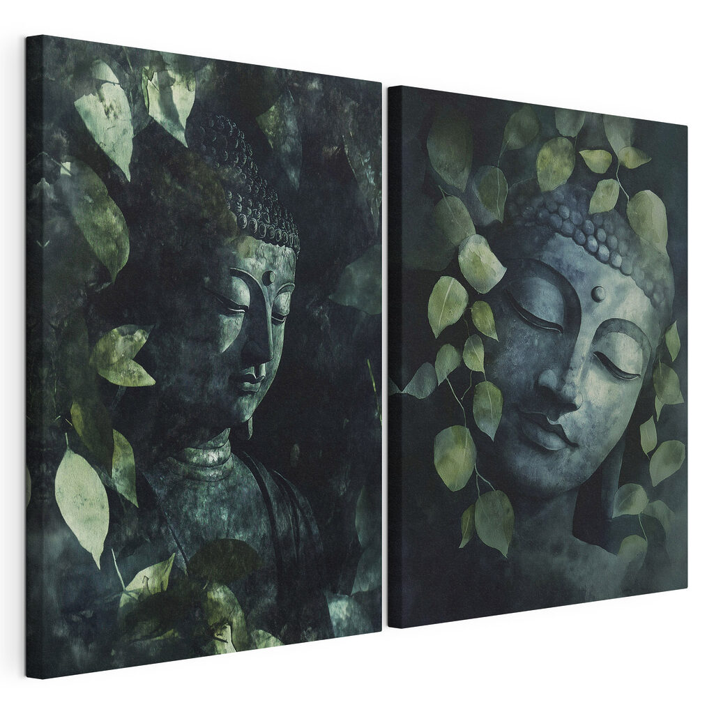 Bouddha dans la verdure — vue du produit