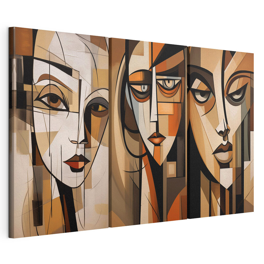 Visages couleur terre — vue du produit