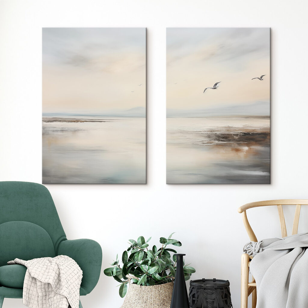 Oiseaux du littoral — intérieur 1