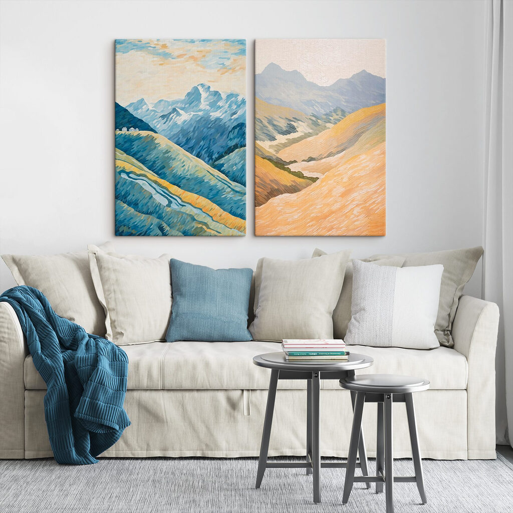 Rivière dans les montagnes — intérieur 2