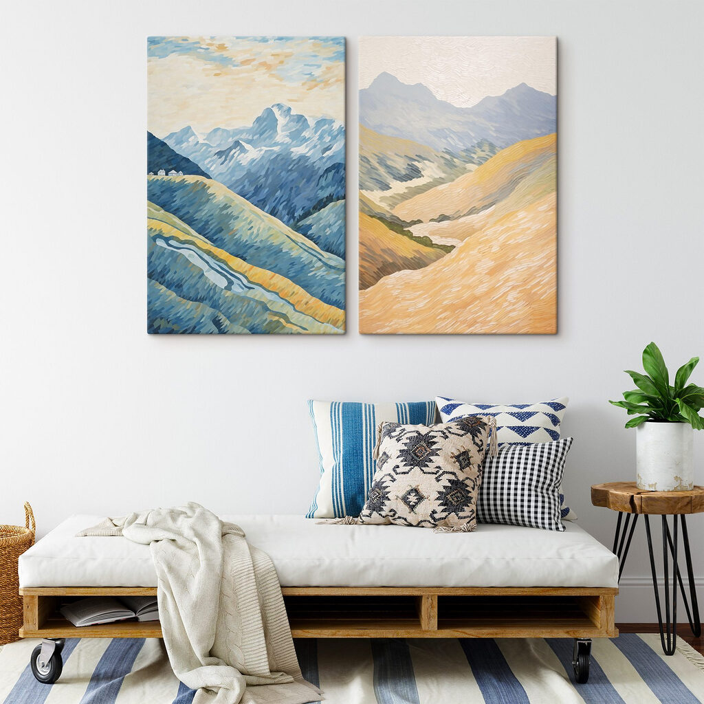 Rivière dans les montagnes — intérieur 1