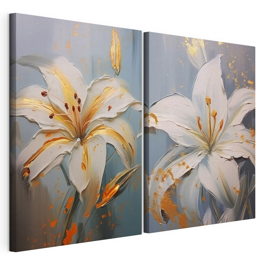 Fleurs blanches éclatantes — vue du produit