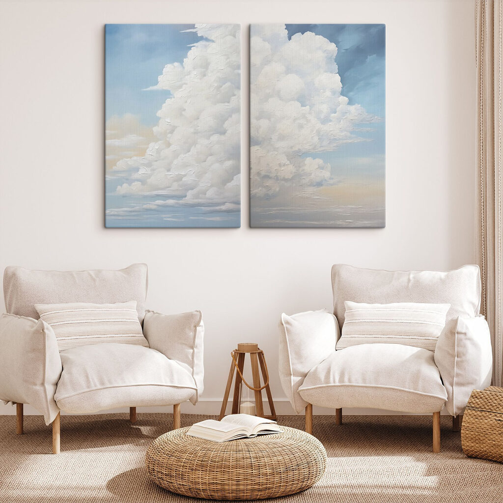 Nuages cotonneux — intérieur 2
