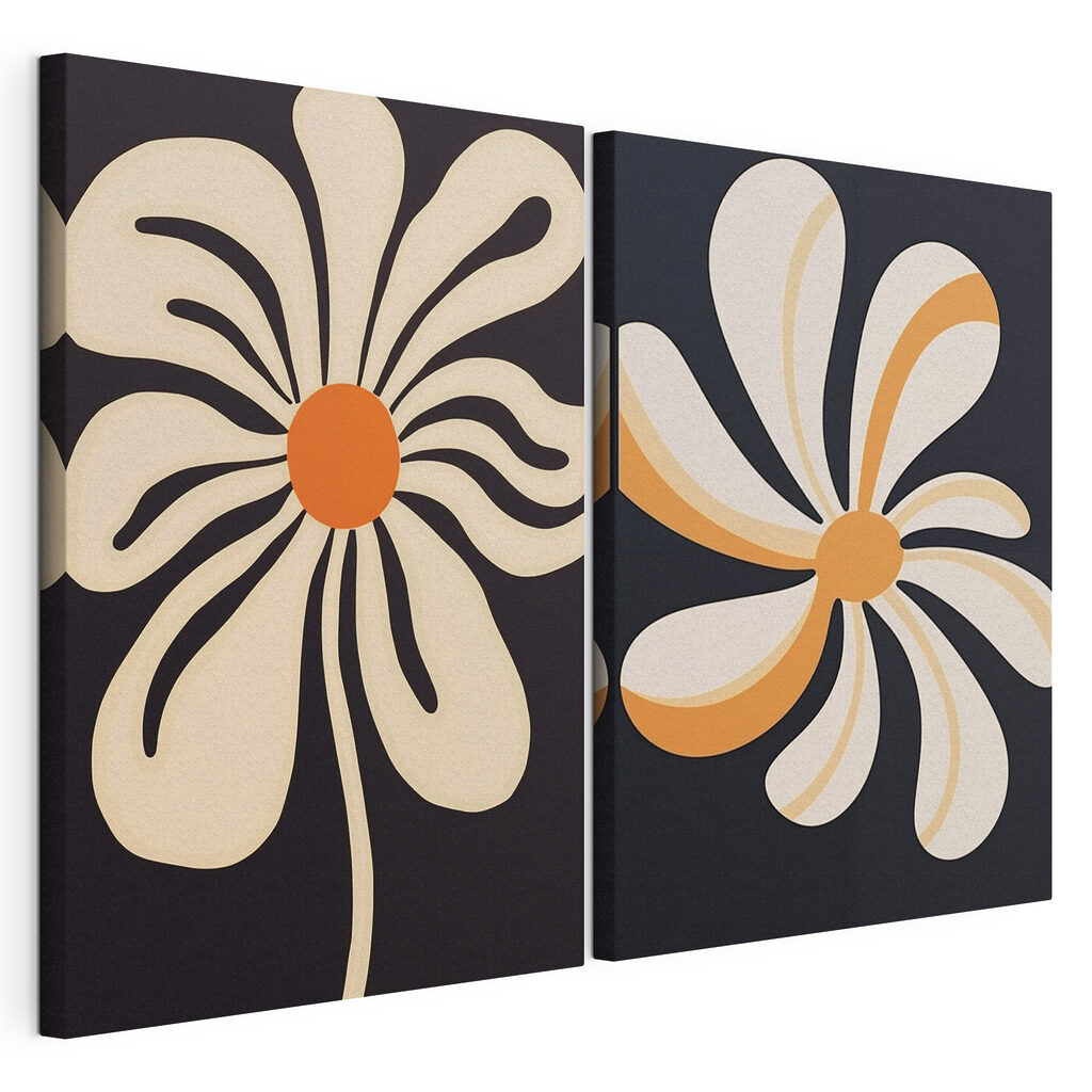 Fleurs stylisées — vue du produit