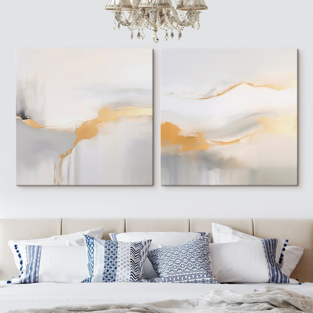 Voiles de brume dans un intérieur