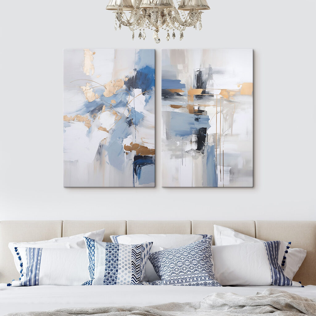 Fragments de lumière dans un intérieur