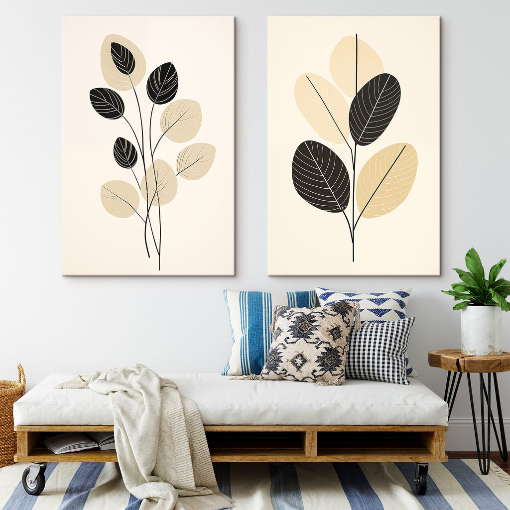 Feuilles graphiques — intérieur 1