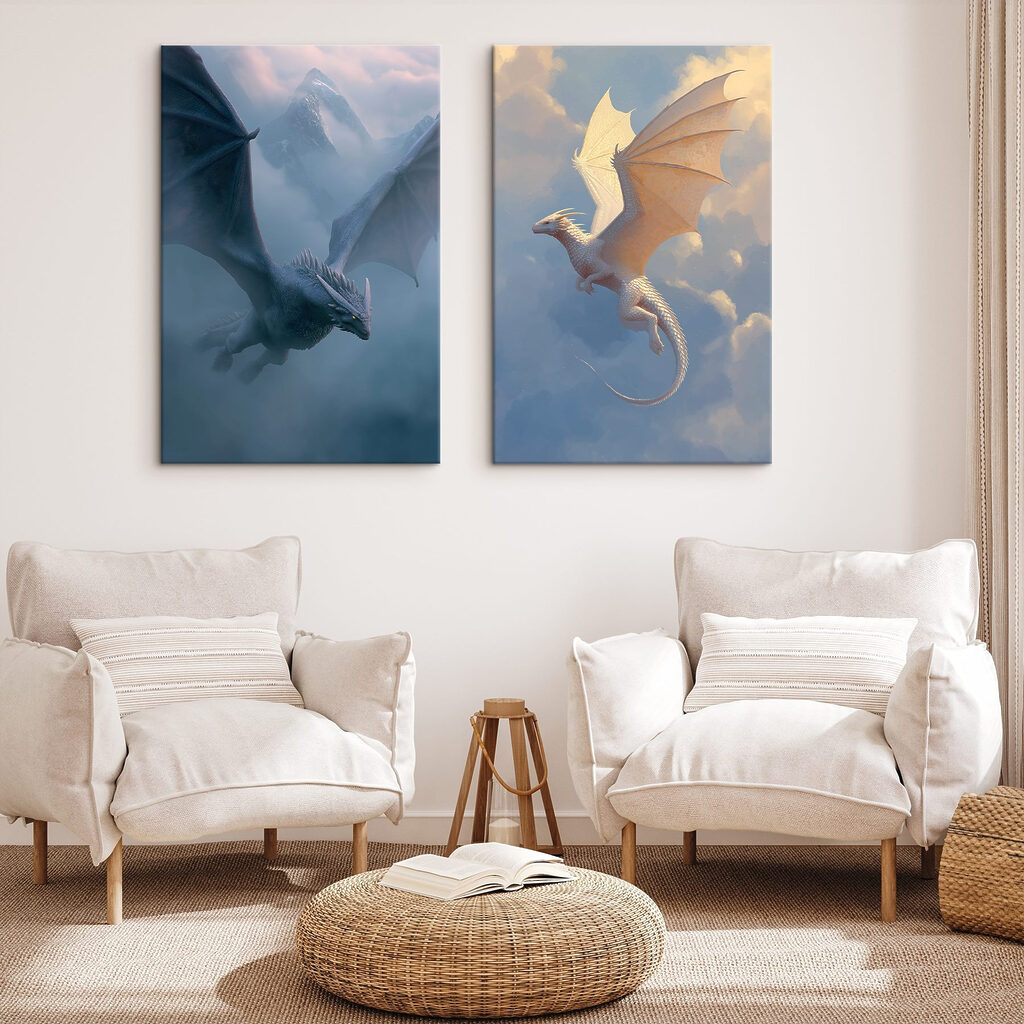 Dragons dans le ciel — intérieur 1
