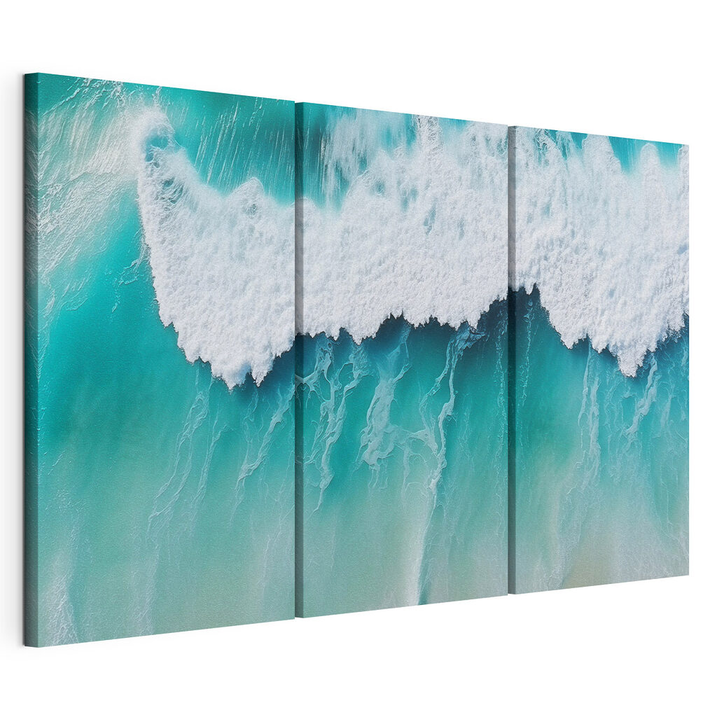 Vagues turquoise — vue du produit