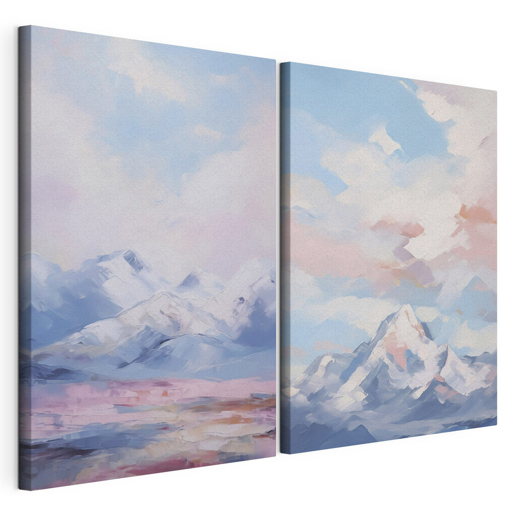 Sommets sous les nuages — vue du produit