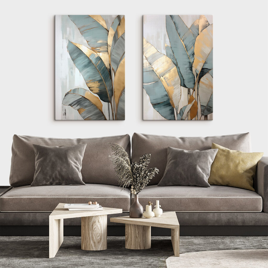 Feuilles tropicales — intérieur 1
