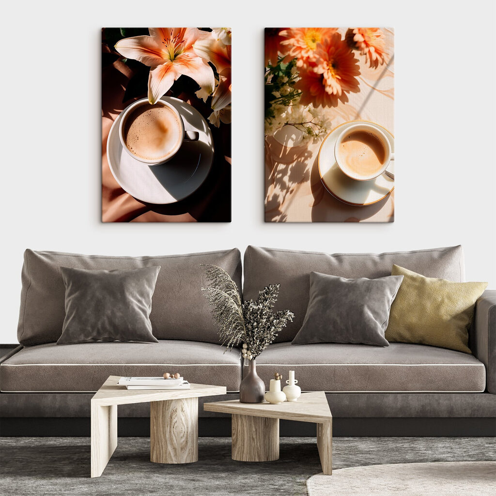 Café et fleurs — intérieur 1