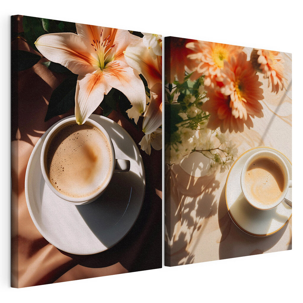 Café et fleurs — vue du produit
