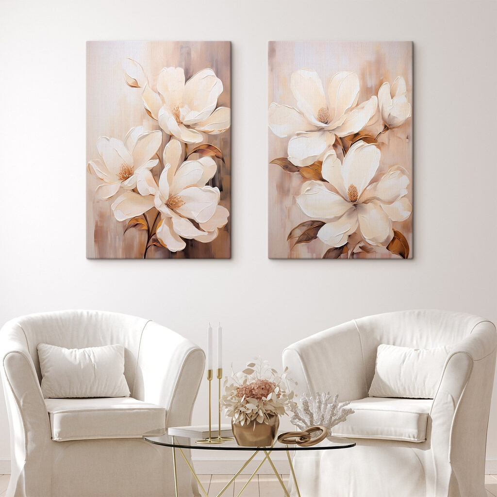 Douceur de fleurs blanches — intérieur 2