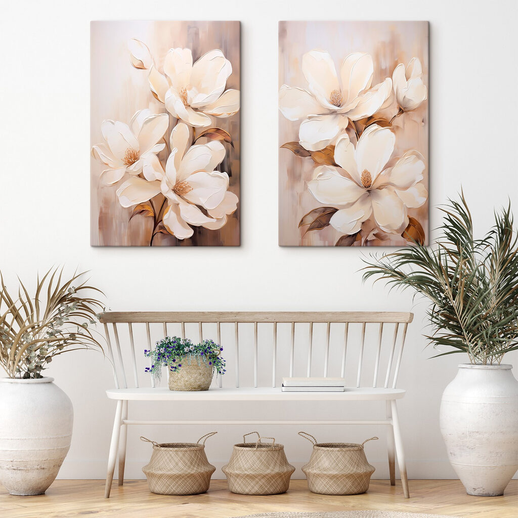 Douceur de fleurs blanches — intérieur 1
