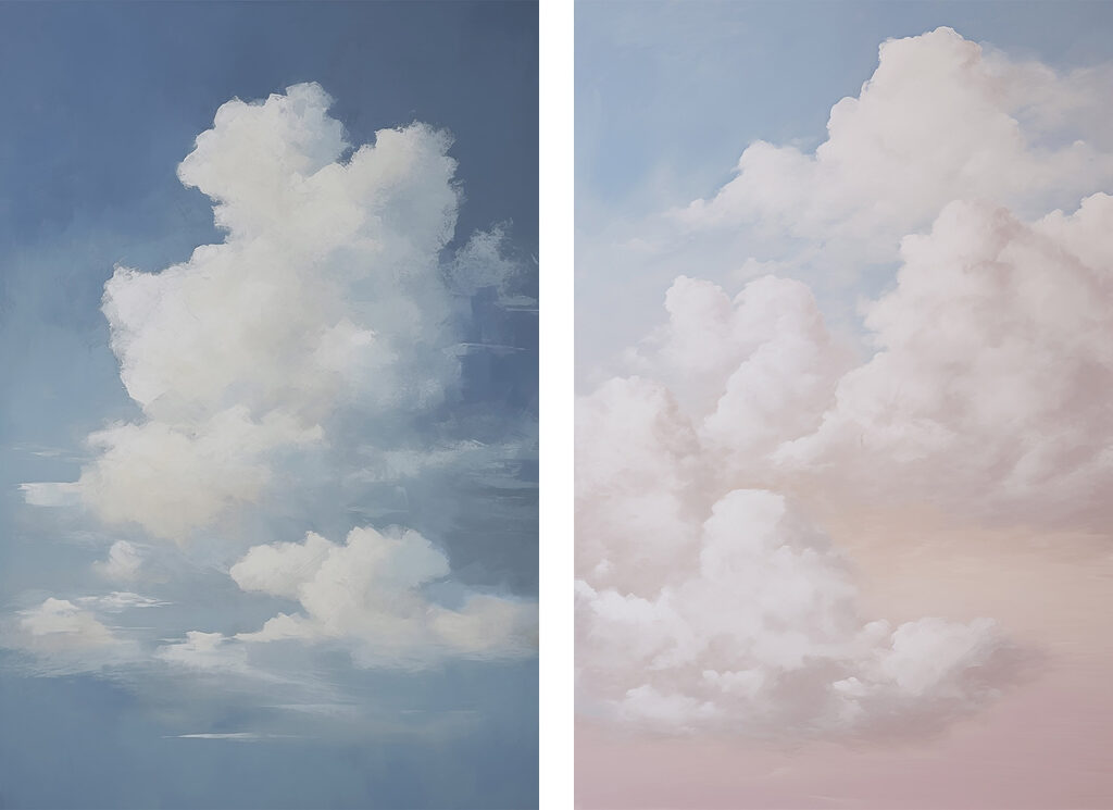 Grands cumulus — motif complet
