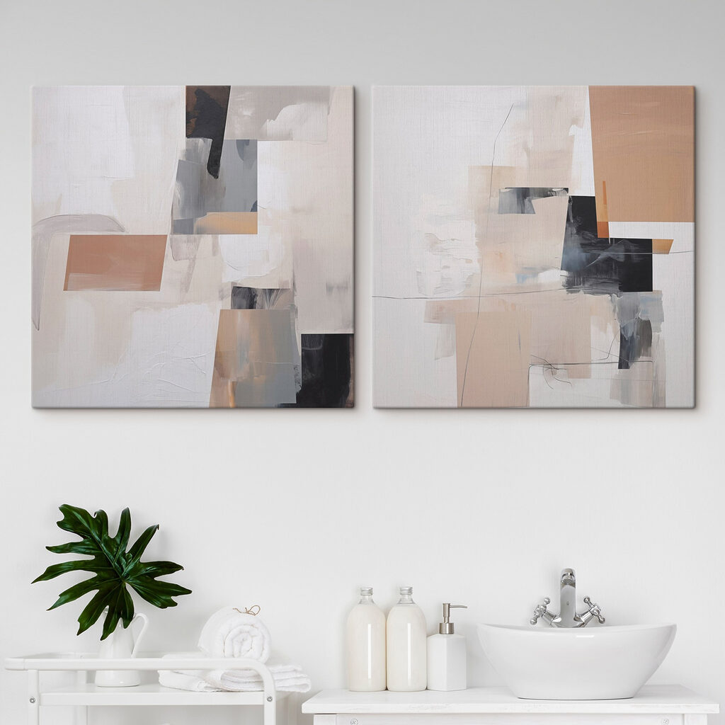 Surfaces en doux équilibre dans un intérieur