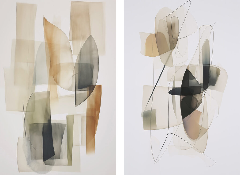 Formes en transparence — motif complet
