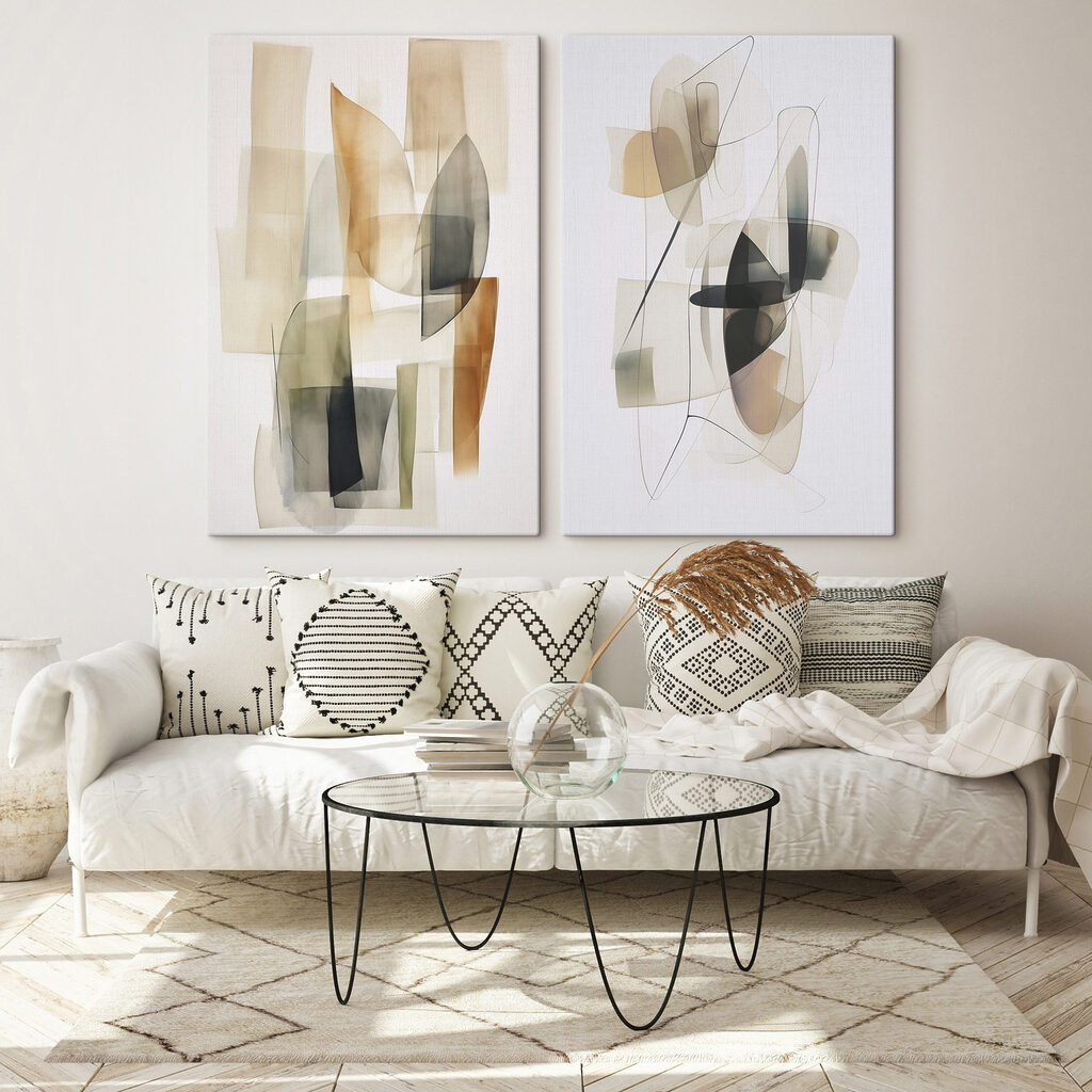 Formes en transparence — intérieur 1