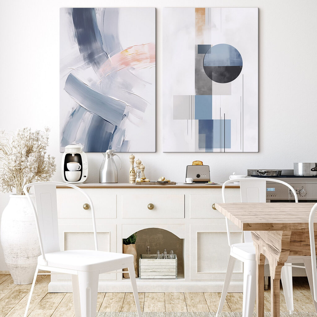 Pinceau et géométrie — intérieur 1