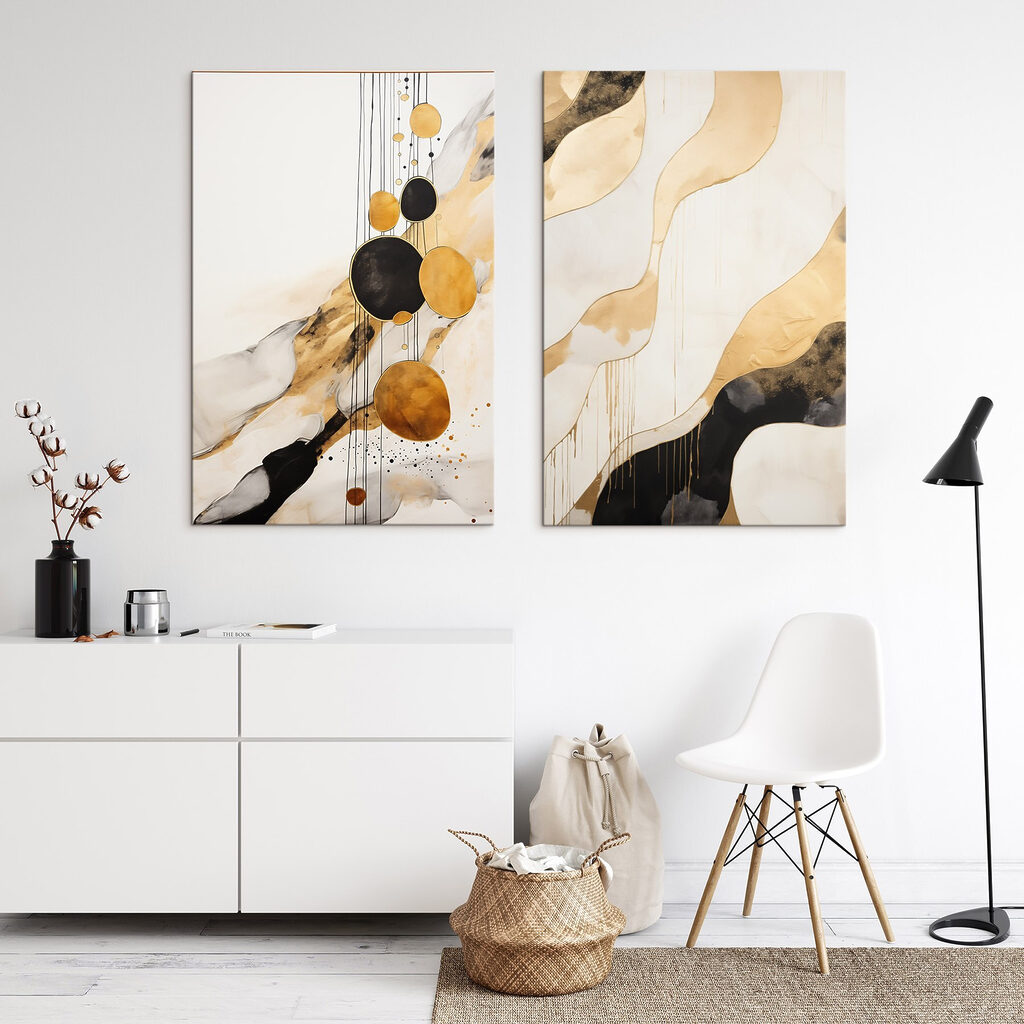Cercles et vagues — intérieur 2
