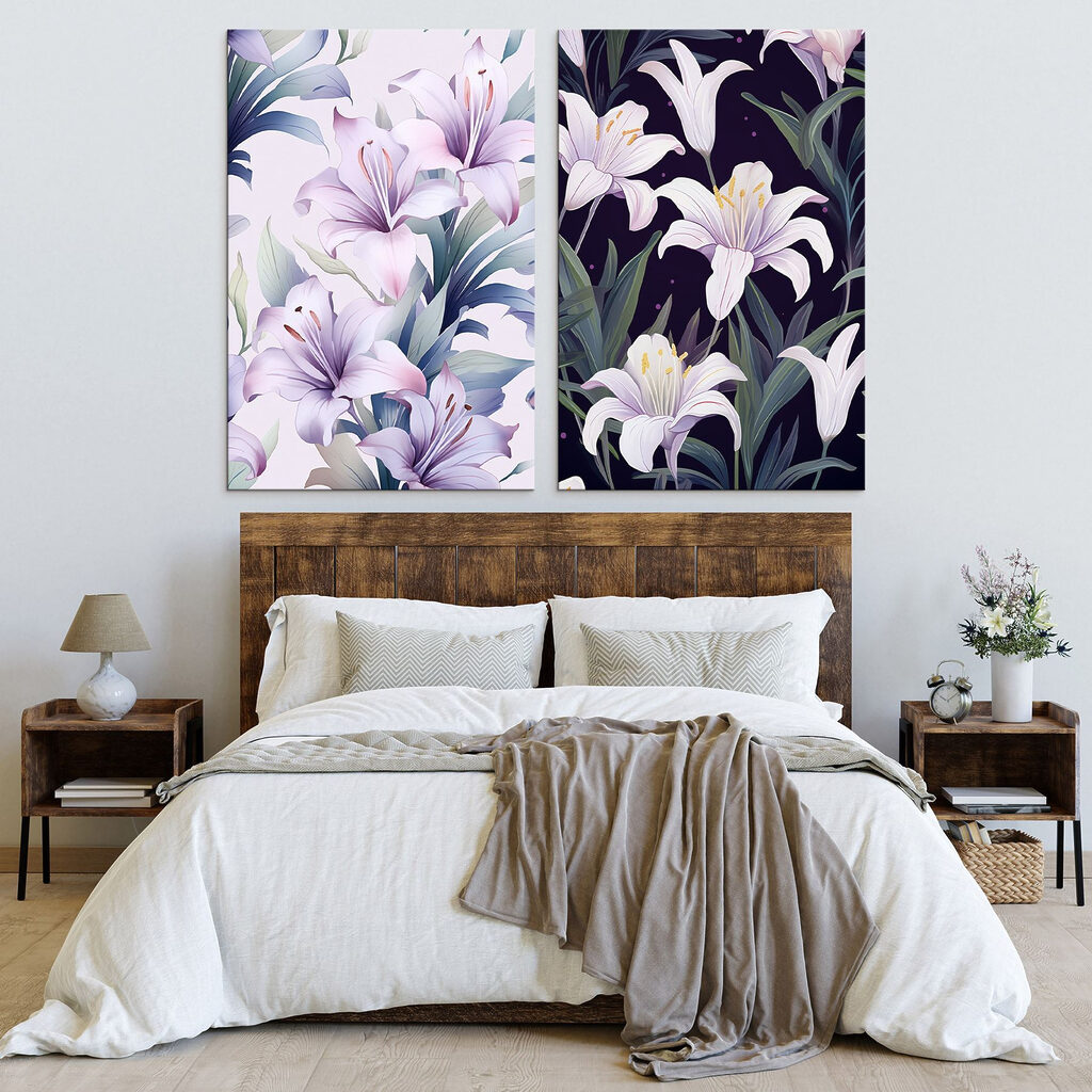 Fleurs en clair-obscur — intérieur 2