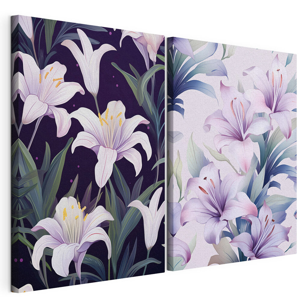 Fleurs en clair-obscur — vue du produit