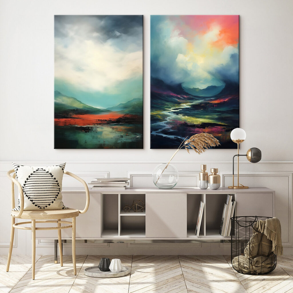 Vallées sous les nuages — intérieur 1