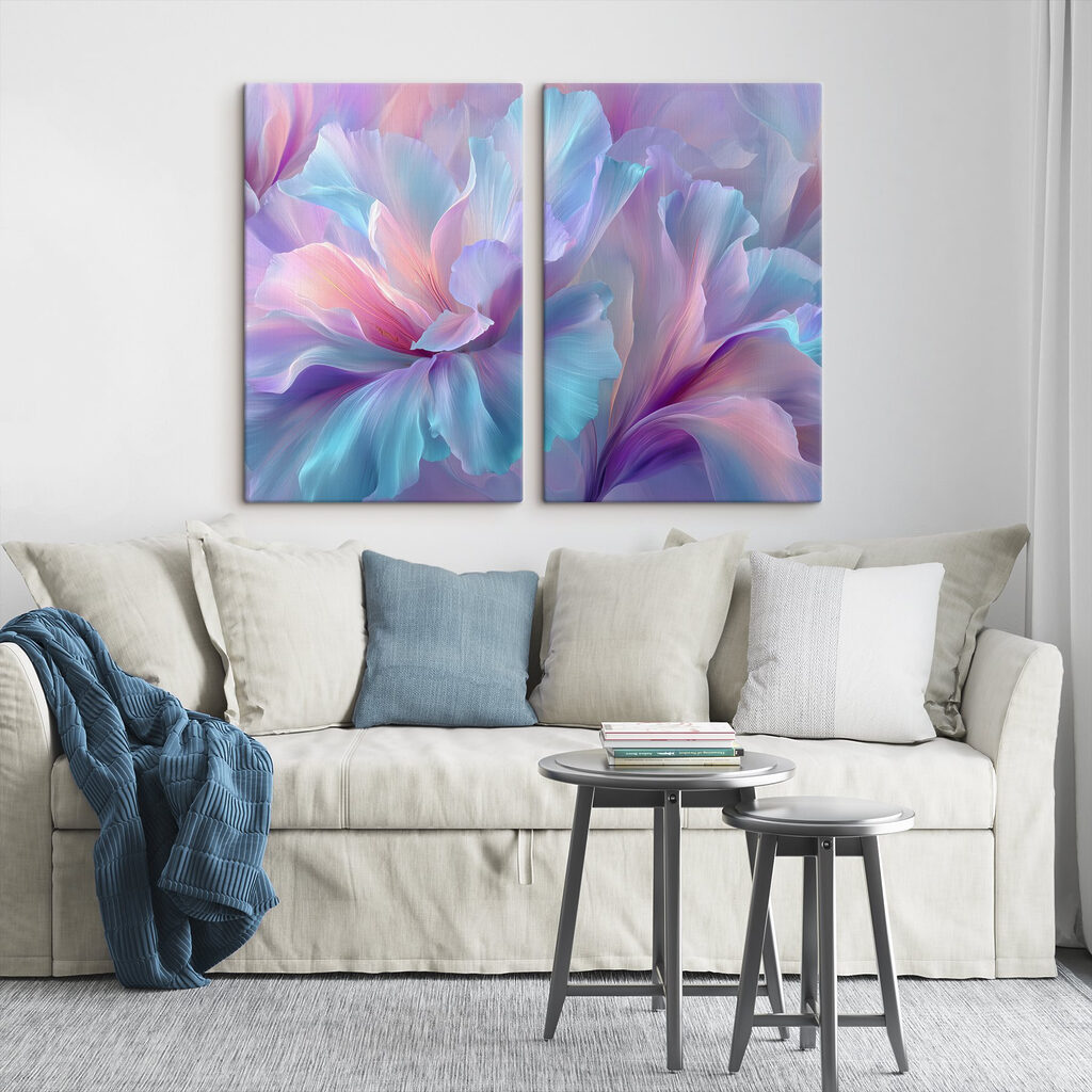 Pétales irisés — intérieur 2
