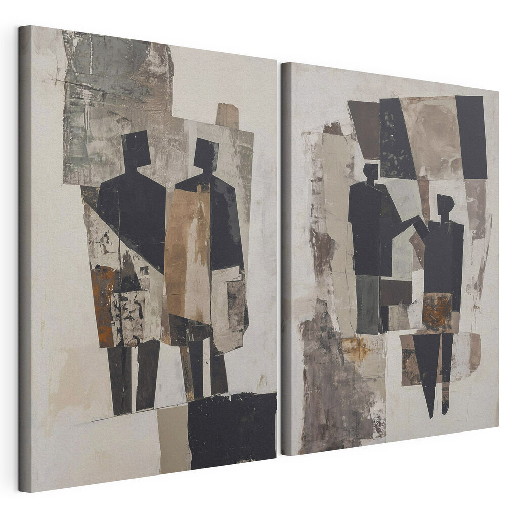 Personnages en collage — vue du produit