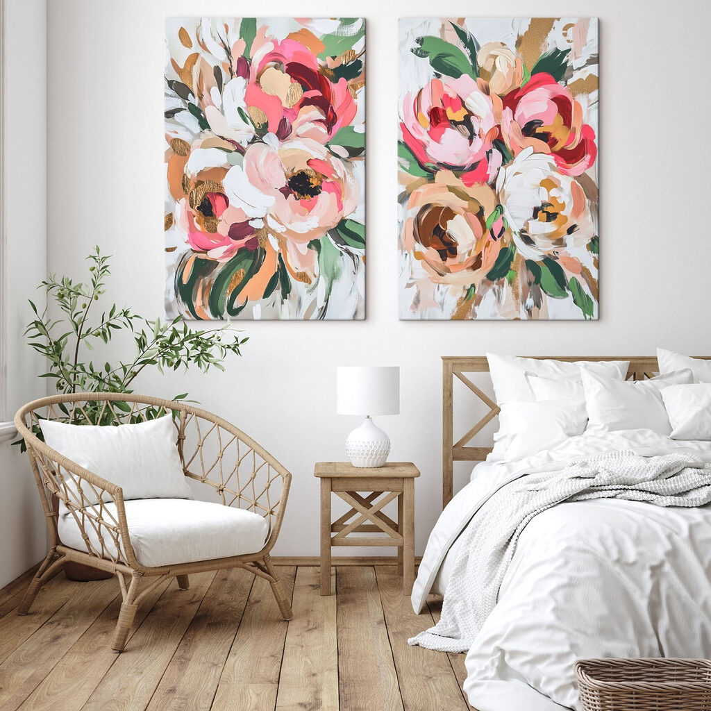 Bouquet aux reflets d’or — intérieur 1