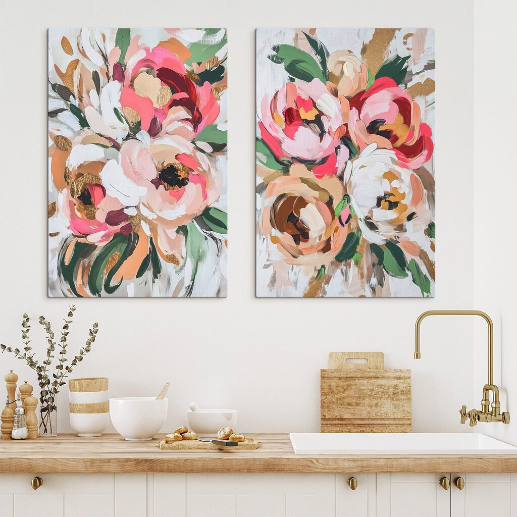 Bouquet aux reflets d’or — intérieur 2