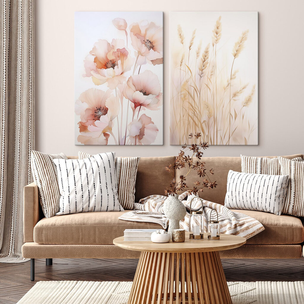Fleurs et épis — intérieur 1