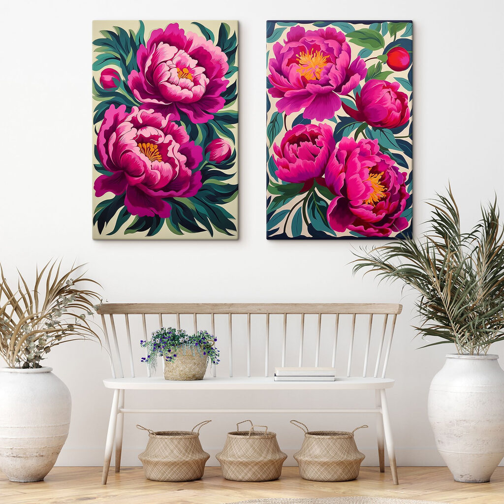 Fleurs éclatantes — intérieur 2