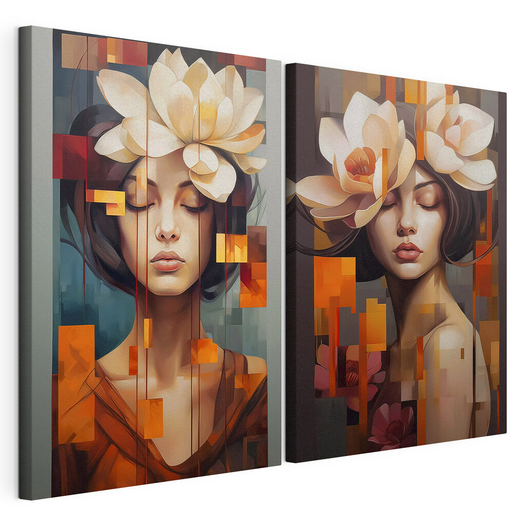 Rêveuse aux fleurs — vue du produit