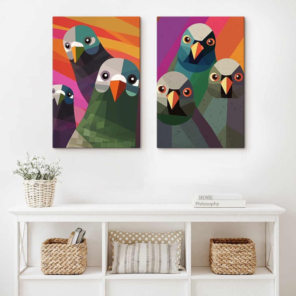 Oiseaux curieux — intérieur 2