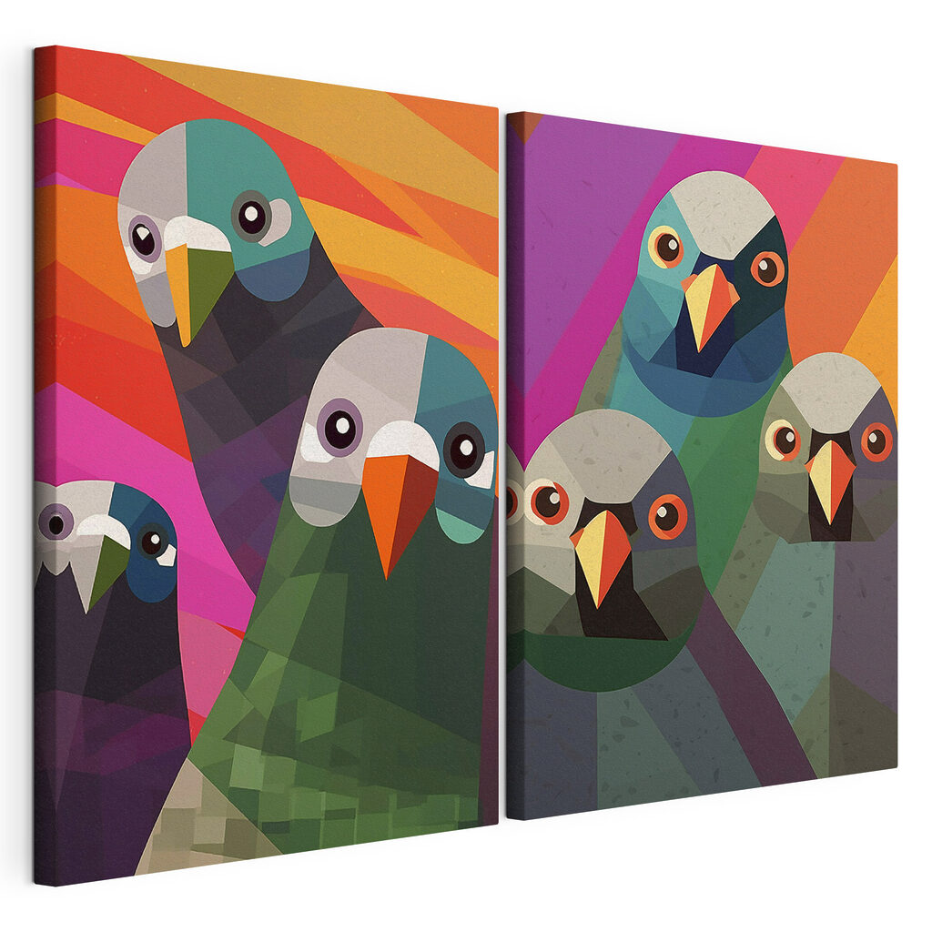 Oiseaux curieux — vue du produit