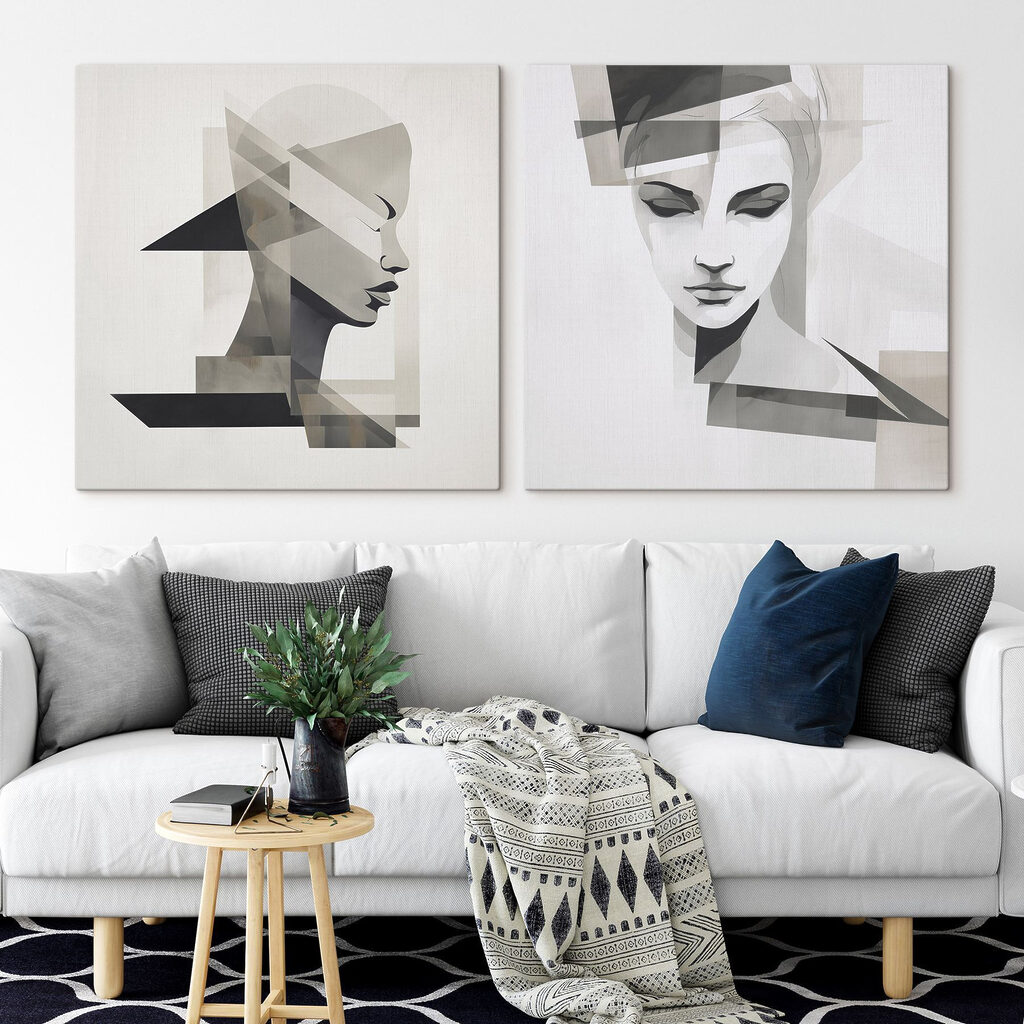 Visages fragmentés — intérieur 2
