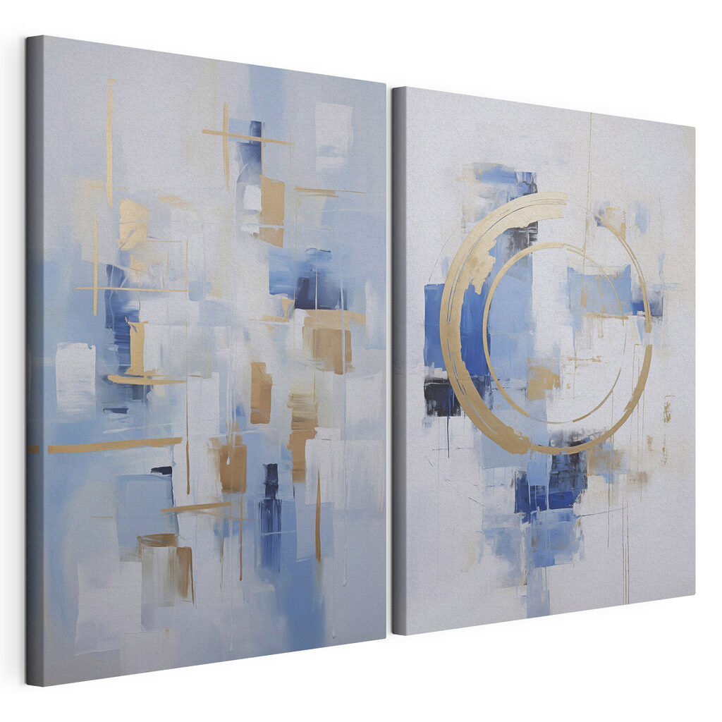 Bleu et or — vue du produit
