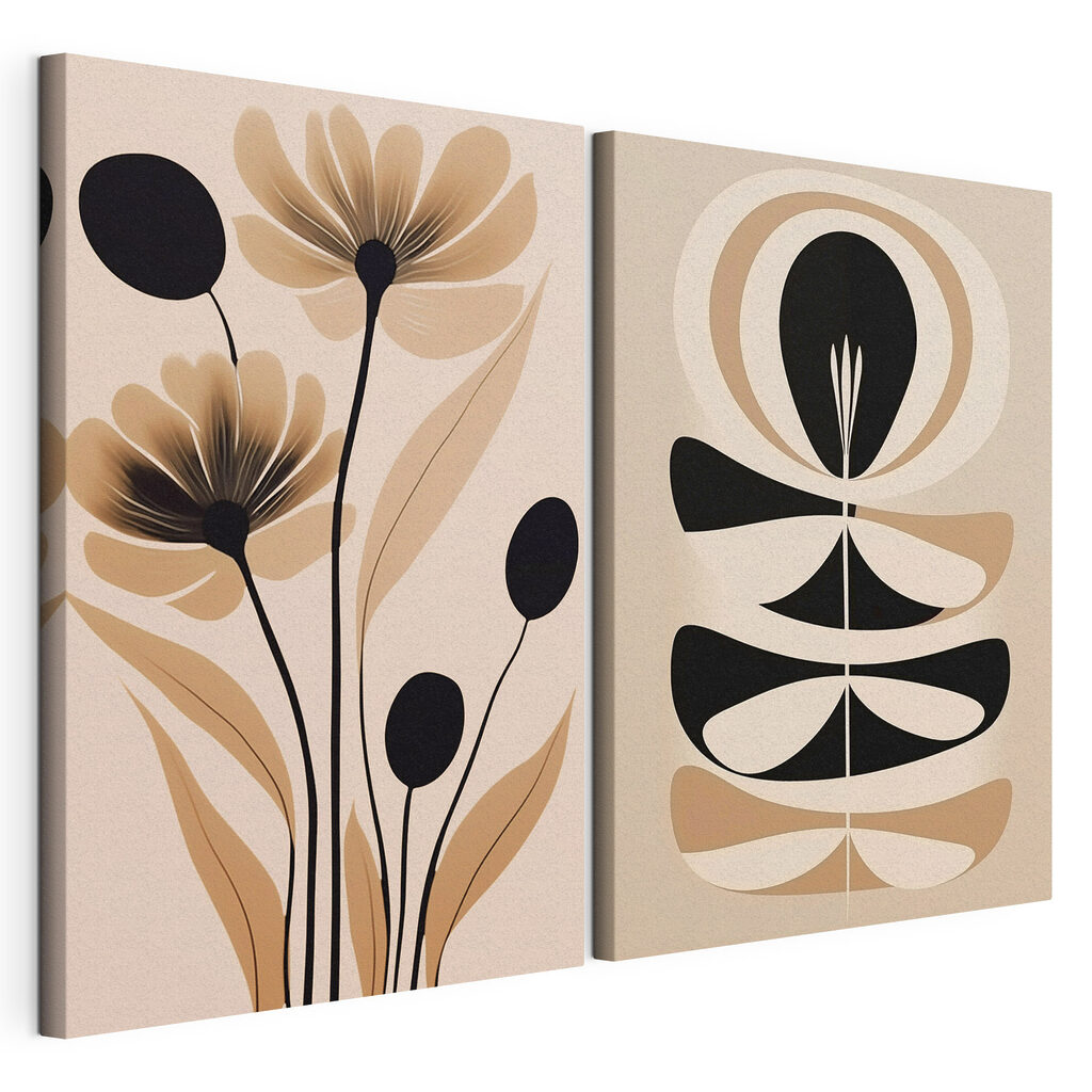 Fleurs graphiques — vue du produit