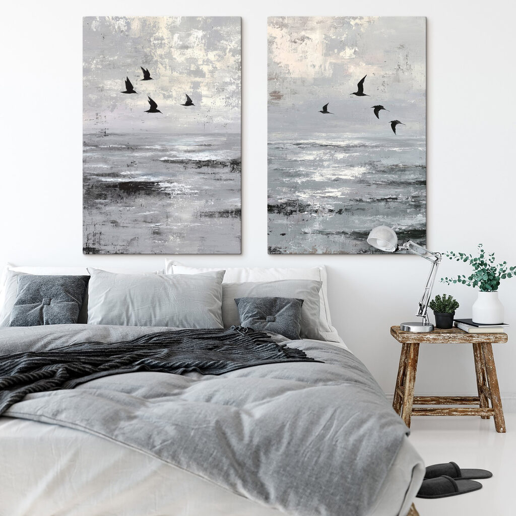 Envol sur l’eau calme — intérieur 1