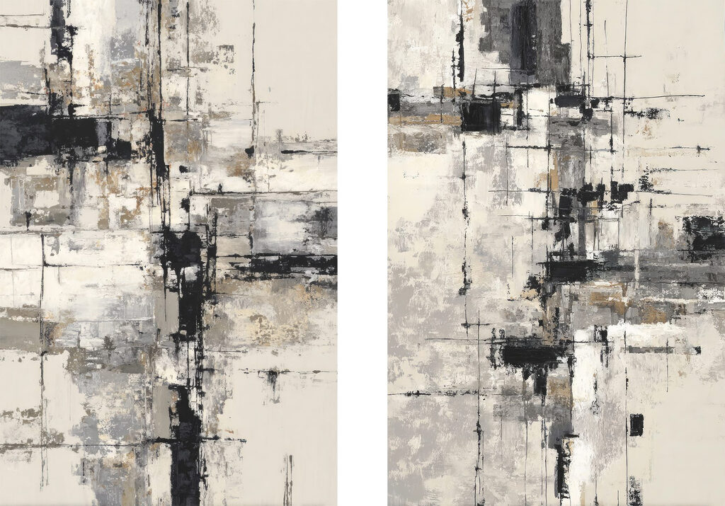 Impressions urbaines — motif complet