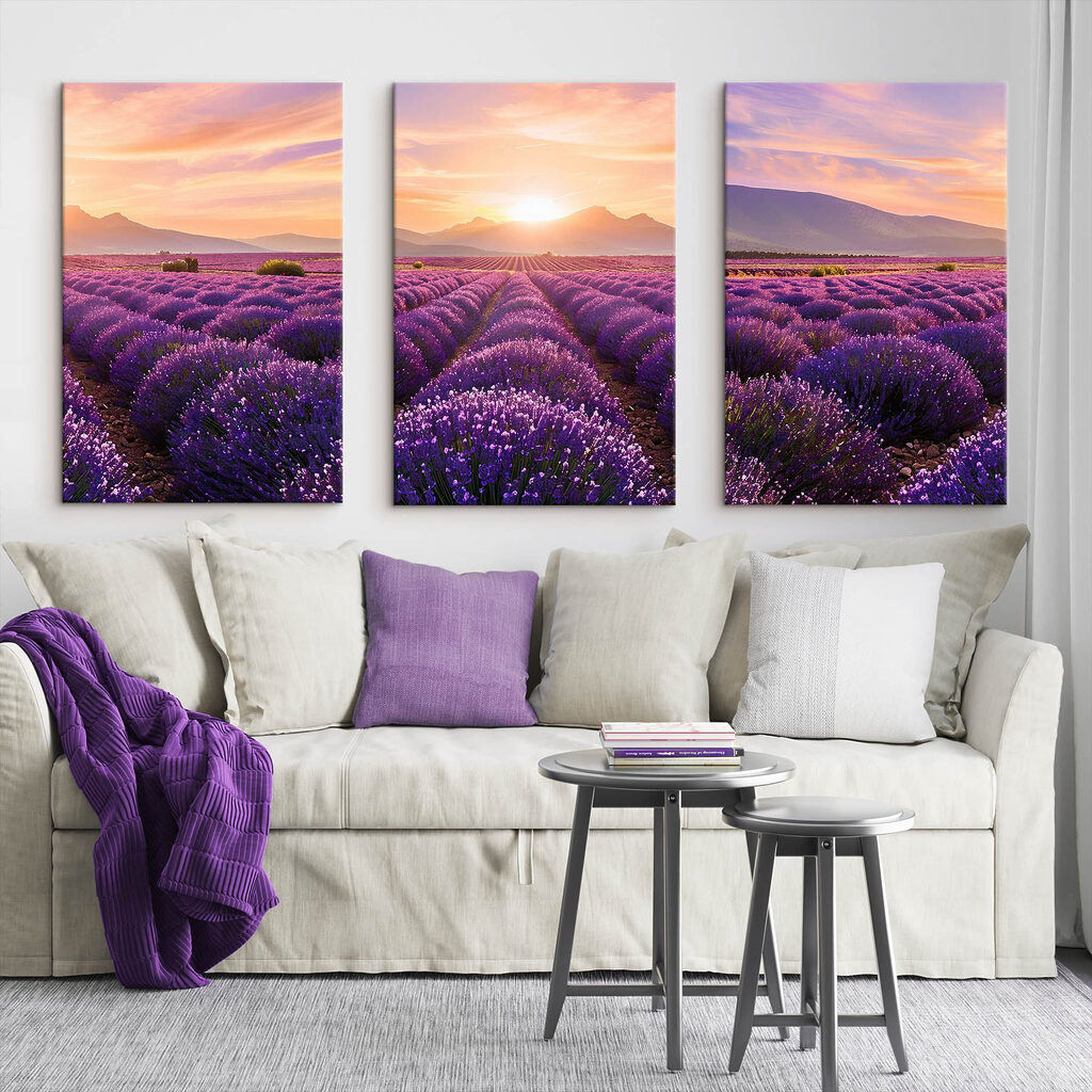 Rangs fleuris au couchant — intérieur 1