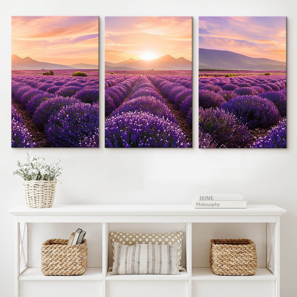 Rangs fleuris au couchant — intérieur 2
