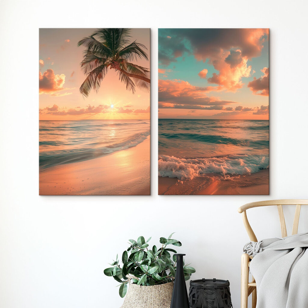 Palmier sur la plage — intérieur 2
