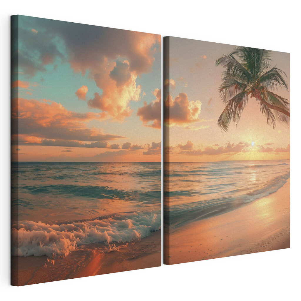 Palmier sur la plage — vue du produit